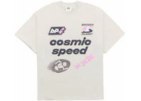 Broken Planet Cosmic Speed T-shirt Bone White
