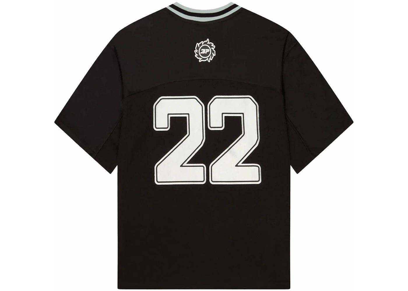 Broken Planet Football Jersey (FW24) Black/Silver - vue secondaire B
