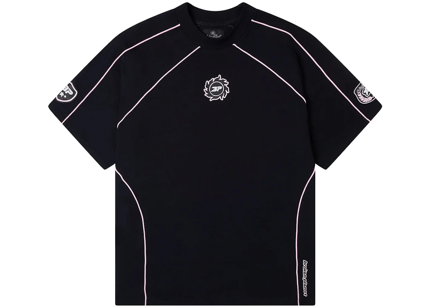 Broken Planet Performance T-shirt Midnight Black - vue 360