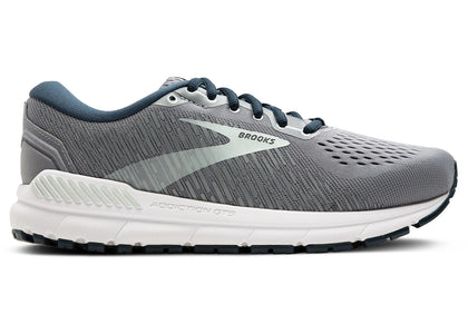 Brooks Addiction GTS 15 Grey Navy Aqua (Women's) - authentic Brooks sneakers