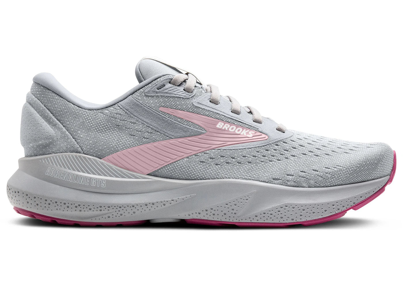Brooks Adrenaline GTS 24 Alloy White Zephyr (Damen) - vue 360