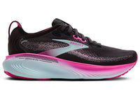 Brooks Adrenaline GTS 25 Black Cyber Pink Iced Aqua (Damen)