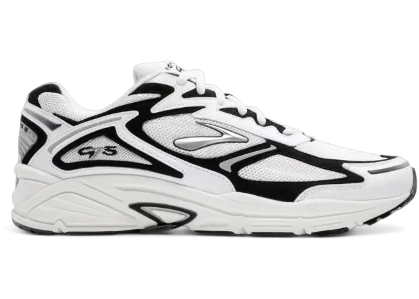 Brooks Adrenaline GTS 4 White Black - vue 360