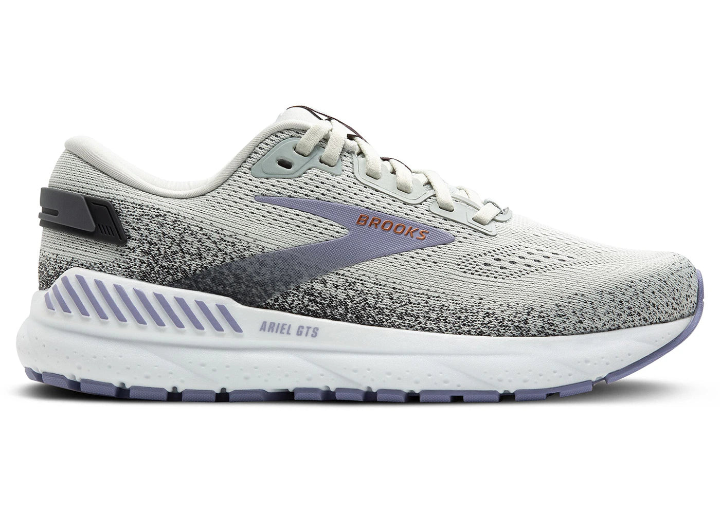 Brooks Ariel GTS 24 Mercury Ebony Sweet Lavender (Damen) - vue 360