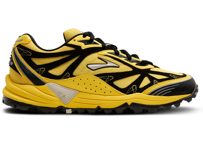 Brooks Cascadia 1 Yellow Black Moonbeam - authentic Brooks sneakers