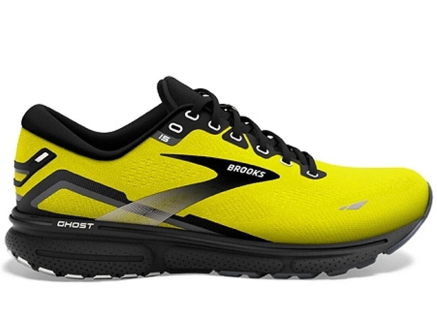 Brooks Ghost 15 Nightlife Black Ebony - vue 360