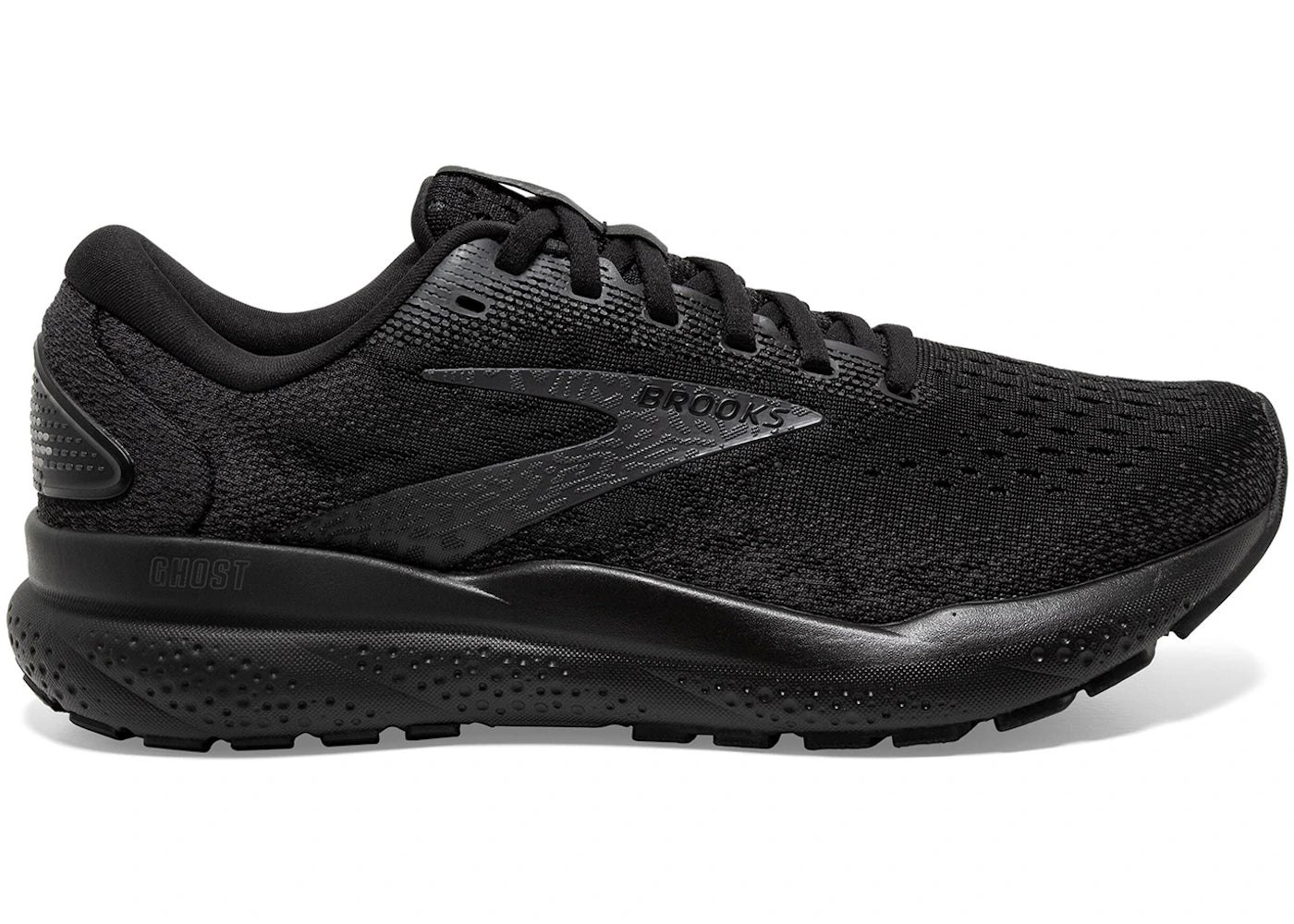 Brooks Ghost 16 Black Ebony - vue 360