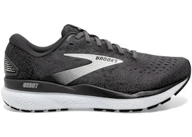 Brooks Ghost 16 Black Grey White - authentic Brooks sneakers