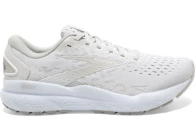 Brooks Ghost 16 White White Grey (Women's) - vue 360