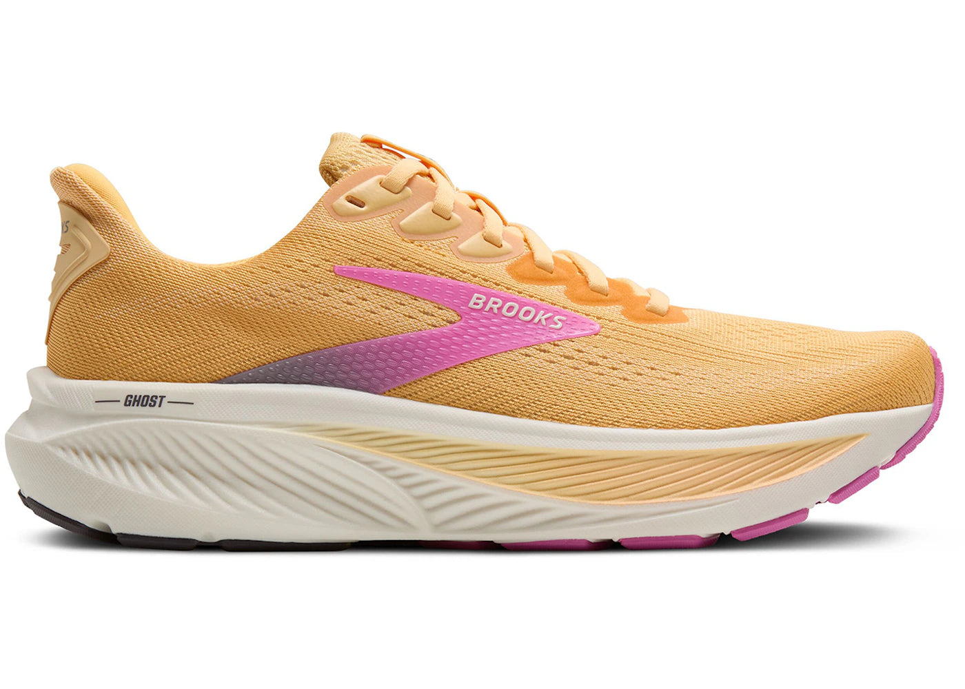 Brooks Ghost 17 Apricot Grey Pink (Women's)