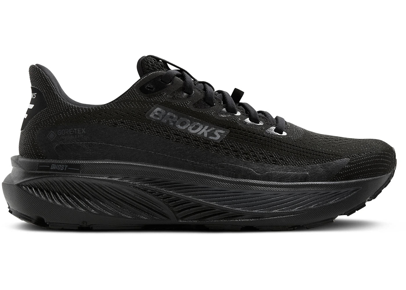 Brooks Ghost 17 Gore-Tex Black Black Ebony