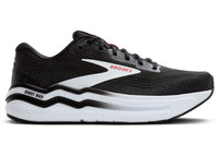Brooks Ghost Max 2 Black White Fiery Red
