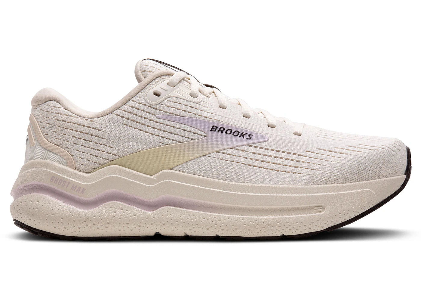 Brooks Ghost Max 2 Coconut Lavender Cream (Women's) - vue 360