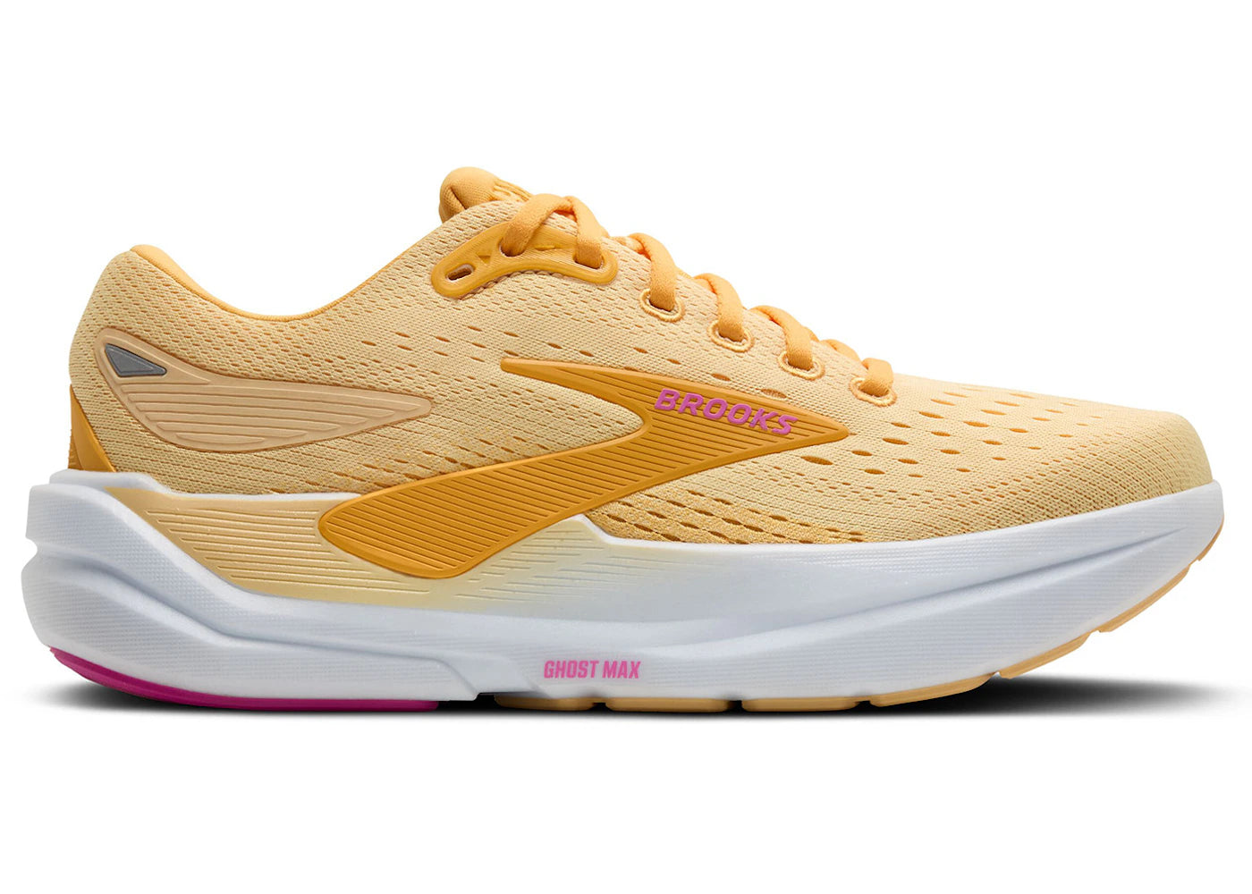 Brooks Ghost Max 3 Apricot Apricot Super Pink (Women's) - vue 360