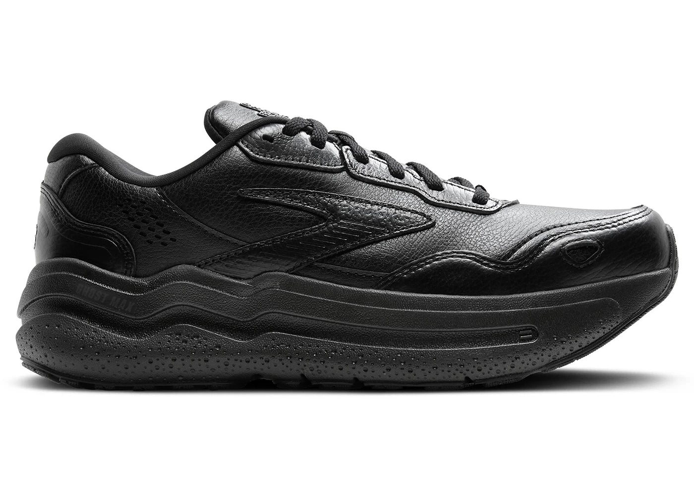 Brooks Ghost Max L Triple Black - vue 360