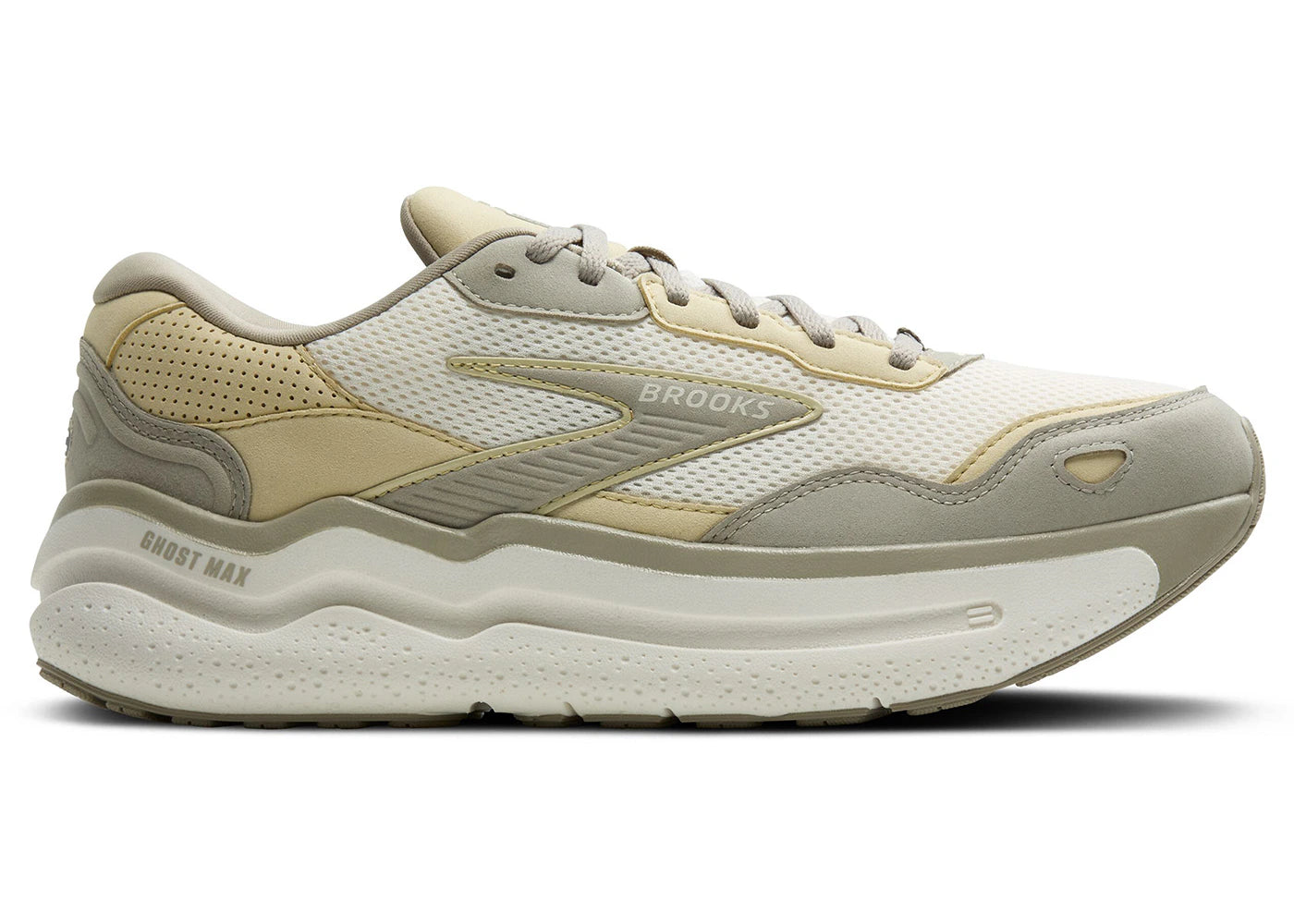 Brooks Ghost Max SE London Fog Green Haze Coconut - vue 360