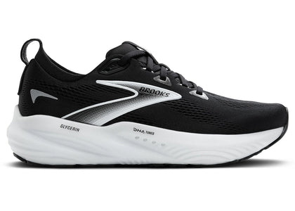 Brooks Glycerin 22 Black Grey White (Women's) - authentic Brooks sneakers