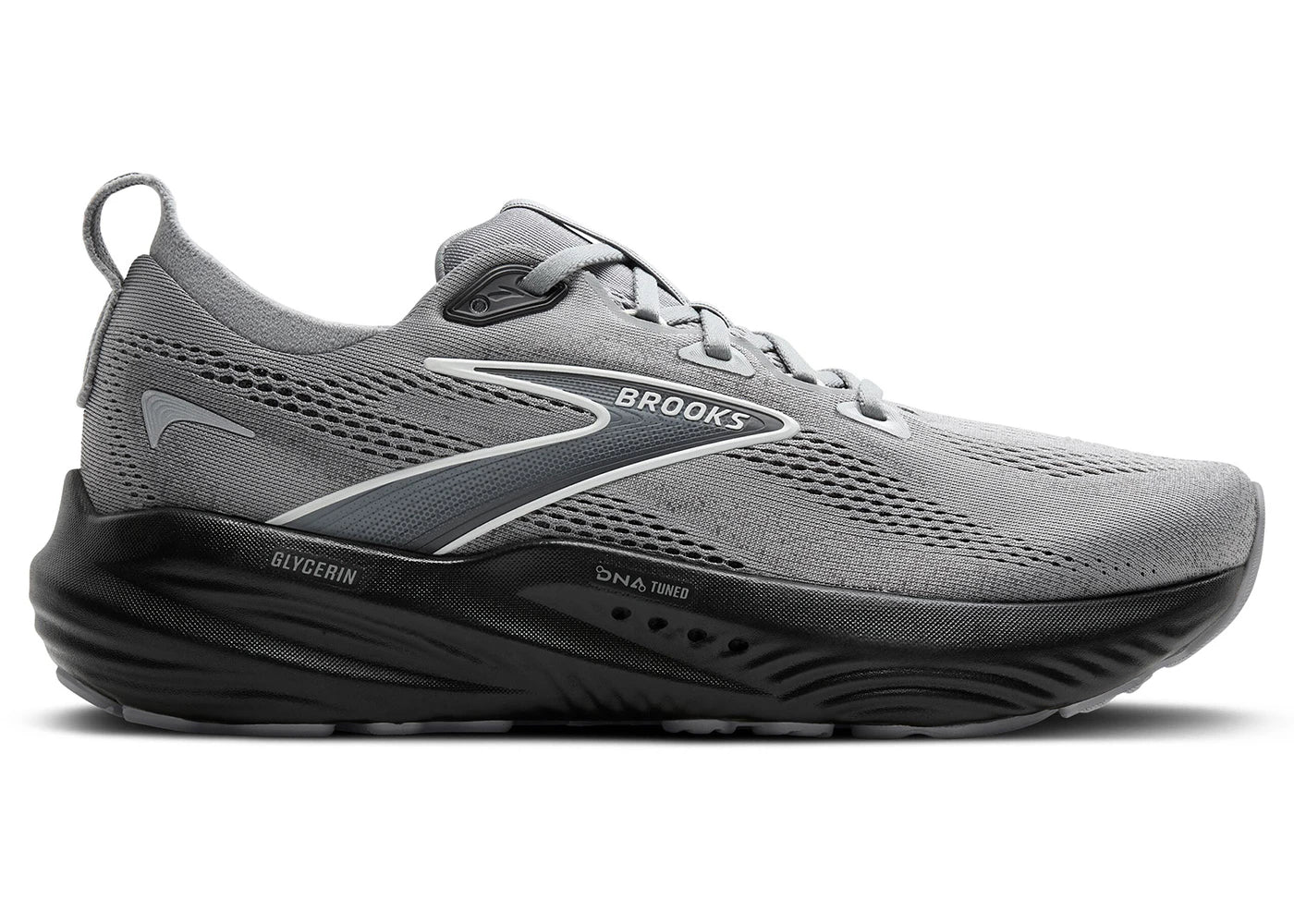 Brooks Glycerin 22 Primer Grey Ebony Bluewash - vue 360