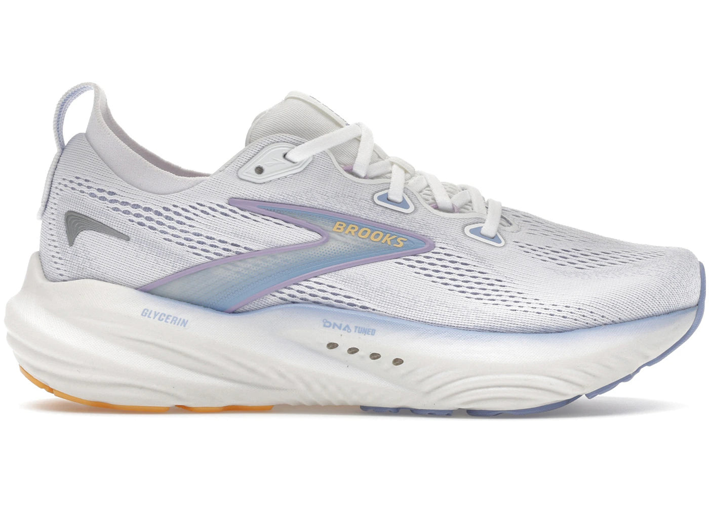 Brooks Glycerin 22 White Blue Heron Apricot (Women's)