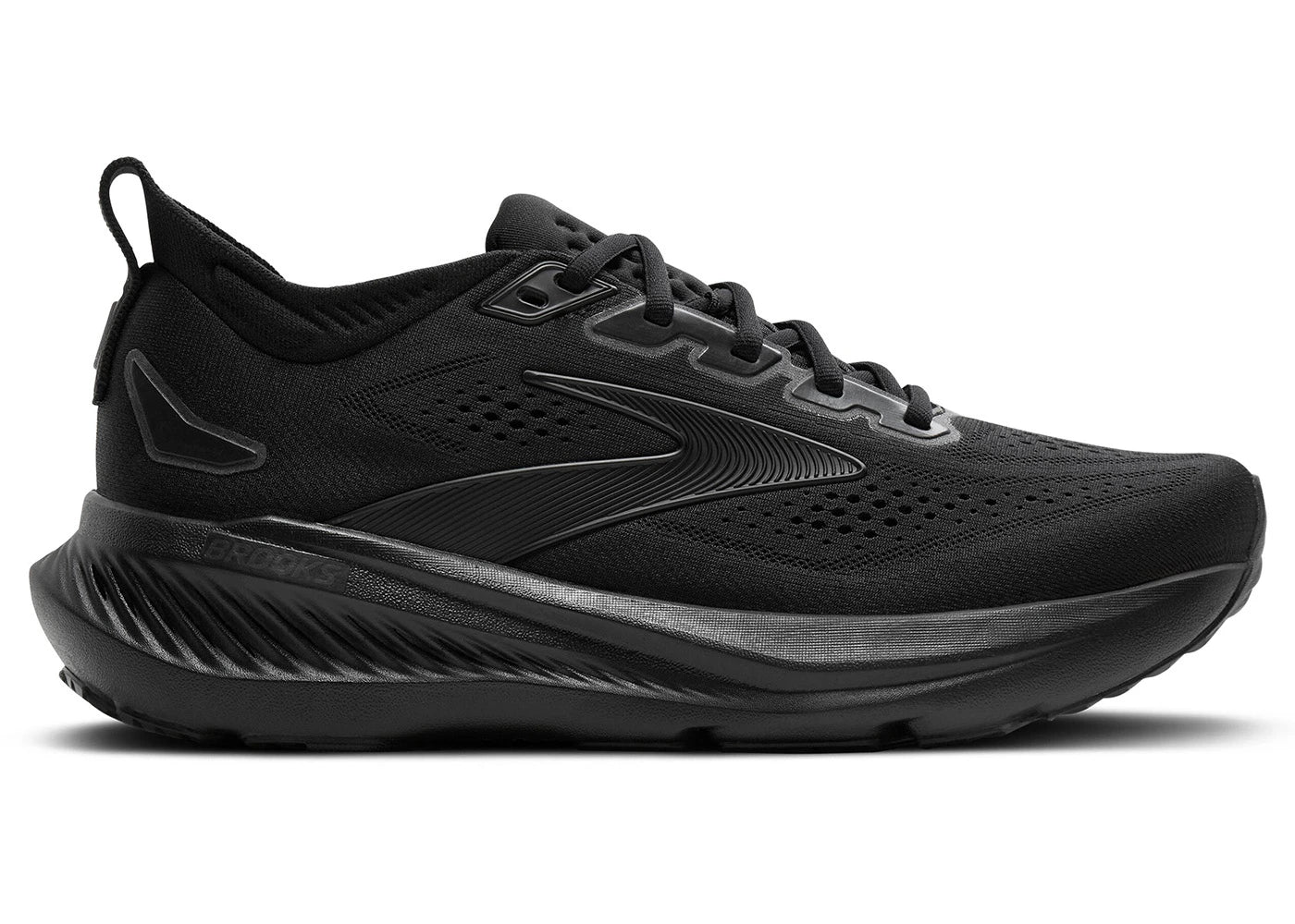 Brooks Glycerin 23 Black Ebony - vue 360
