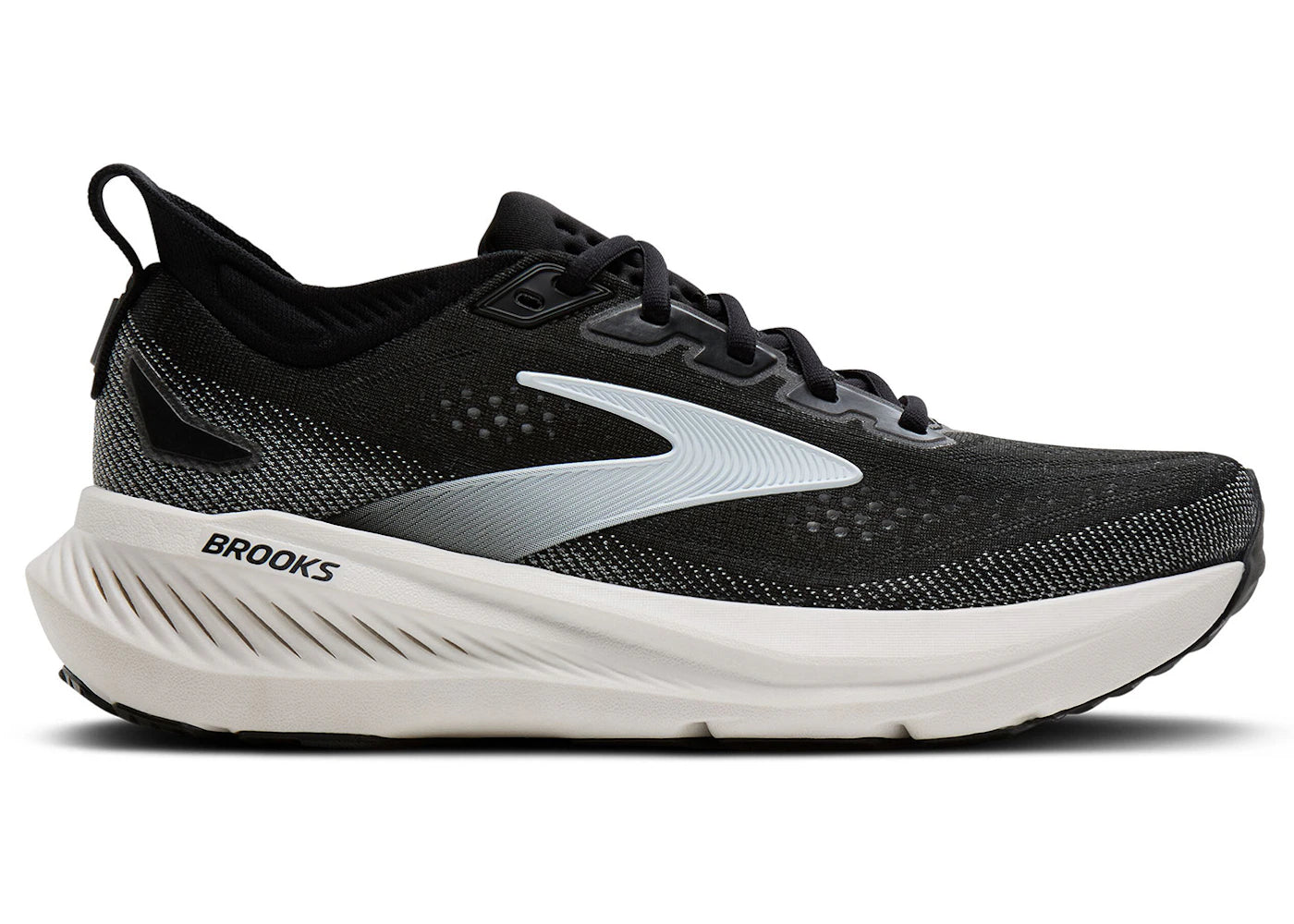 Brooks Glycerin 23 Black Grey White - vue 360