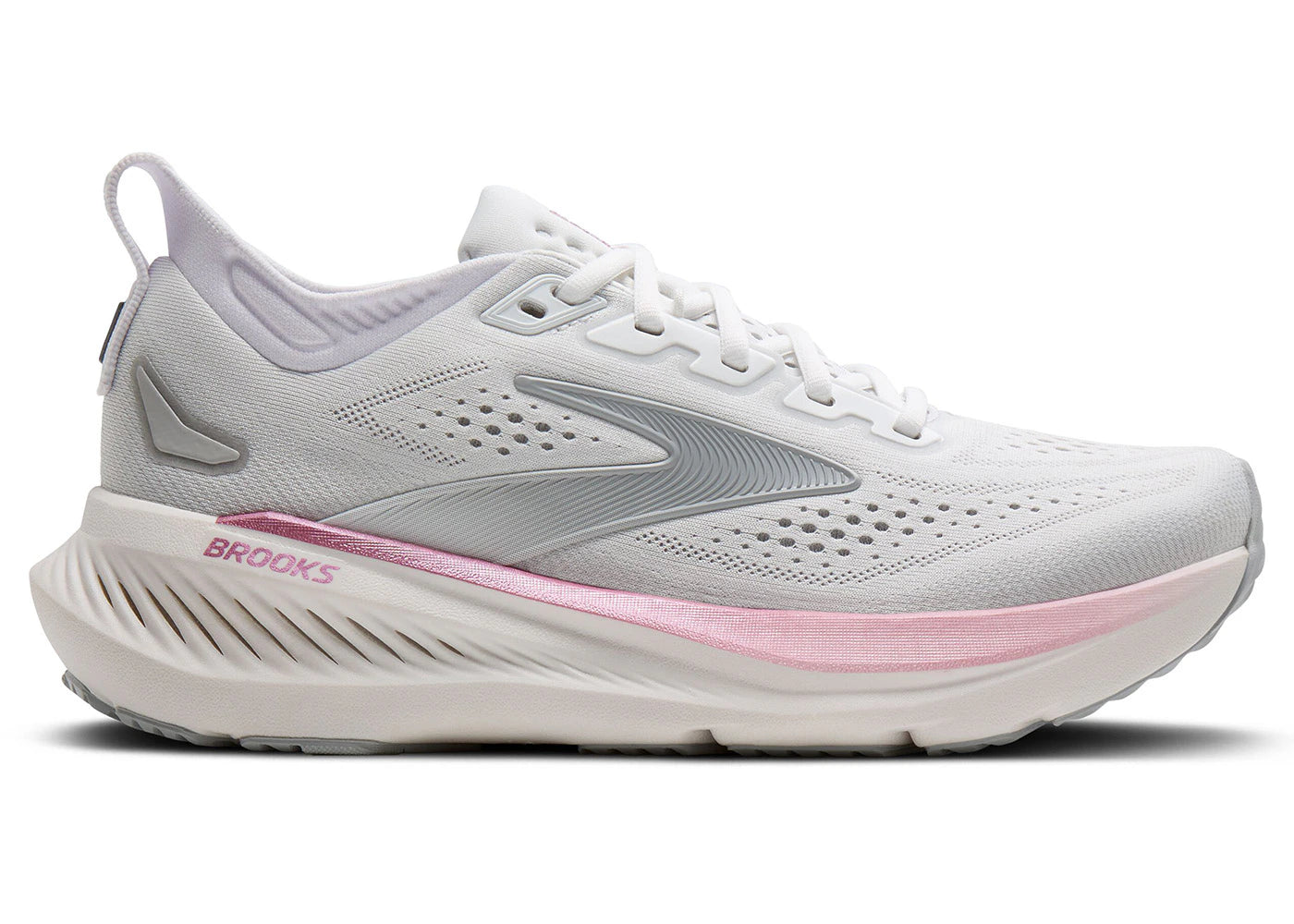 Brooks Glycerin 23 White Harbor Mist Metallic (Women's) - vue 360