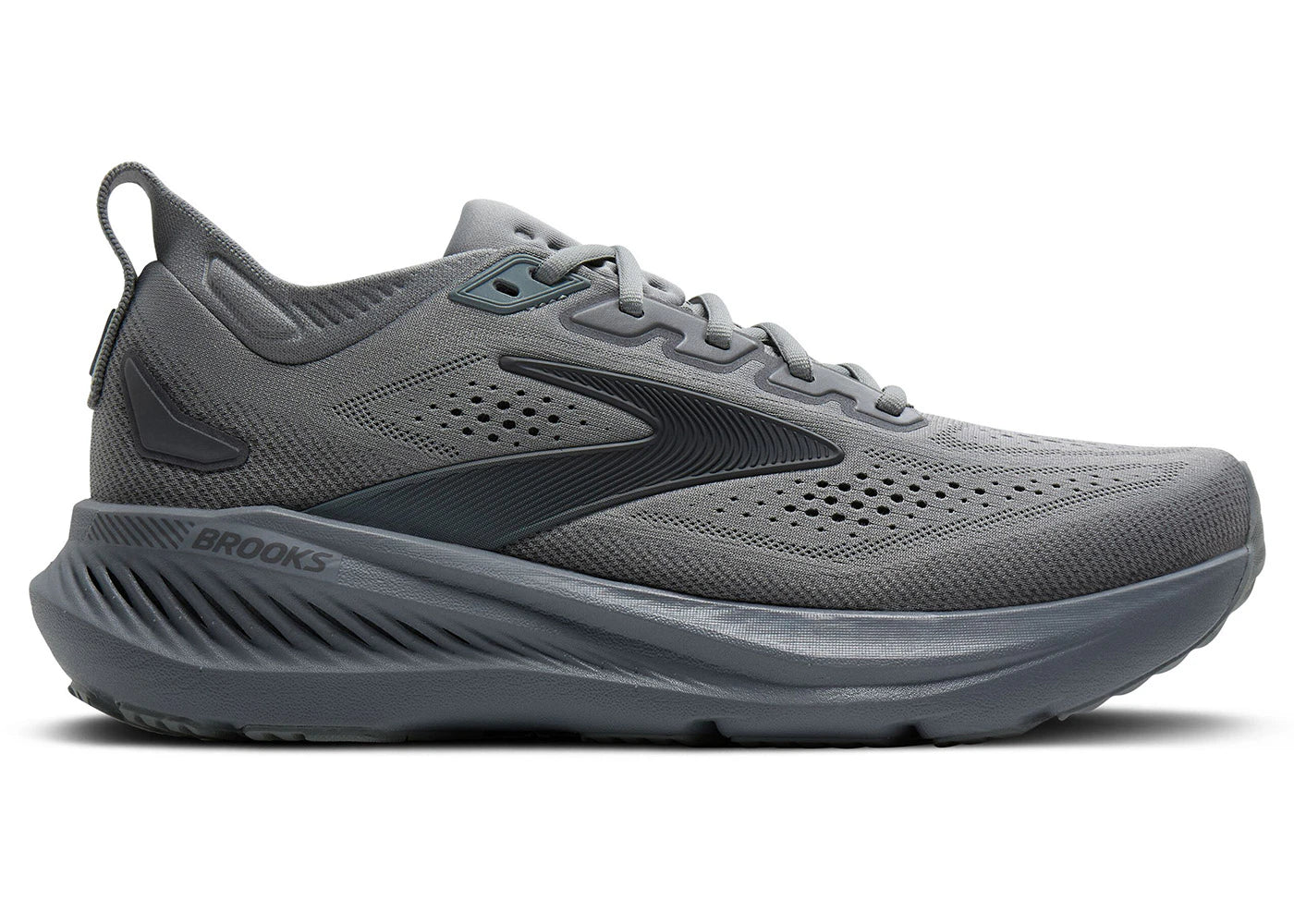 Brooks Glycerin GTS 23 Grau Geschwärzte Perle Schwarz - vue 360