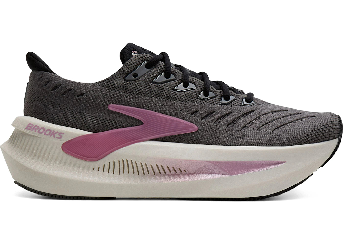 Brooks Glycerin Max 2 Grey Coconut Metallic (Women's) - vue 360
