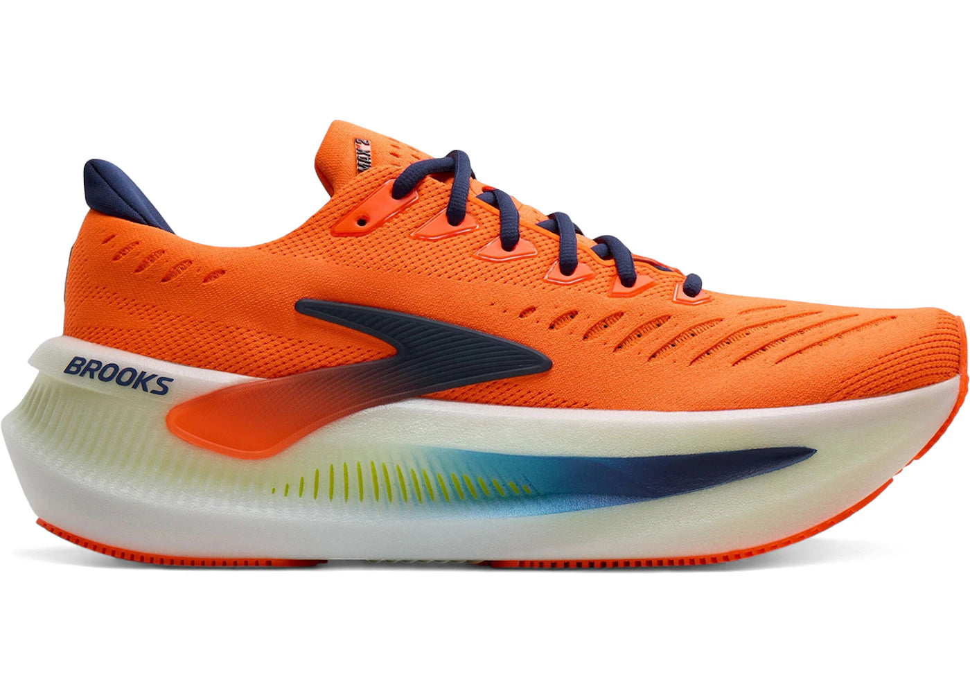 Brooks Glycerin Max 2 Orange Beacon Blue