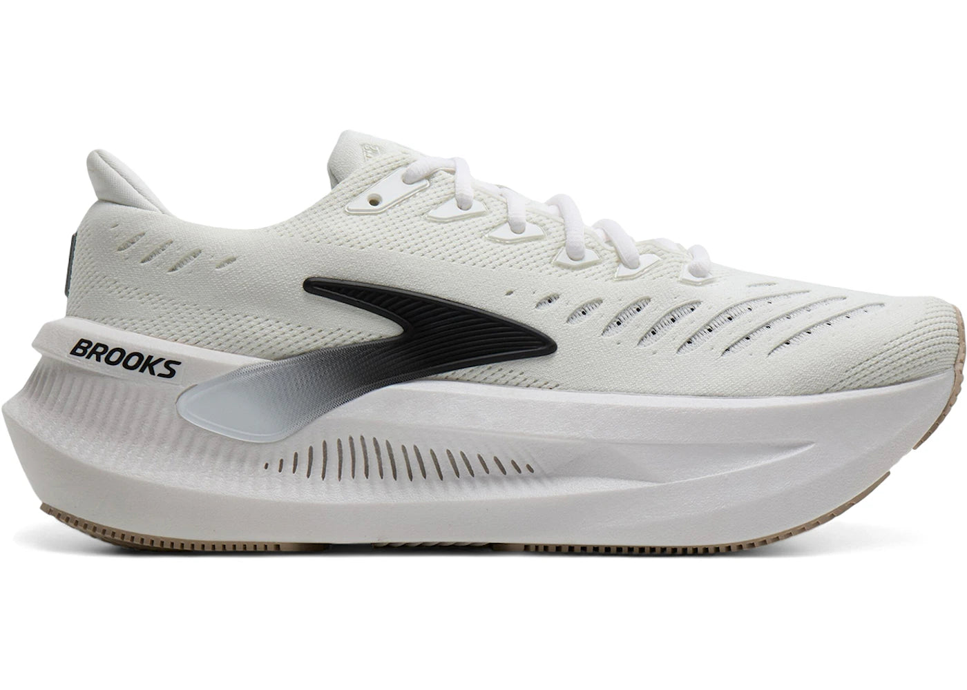 Brooks Glycerin Max 2 White Black Chateau Gray (Women's)