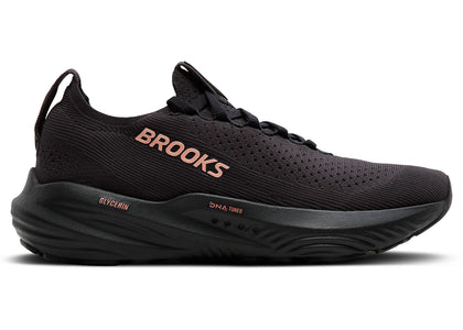 Brooks Glycerin StealthFit 22 Black Grey Rose Gold (Women's) - authentic Brooks sneakers