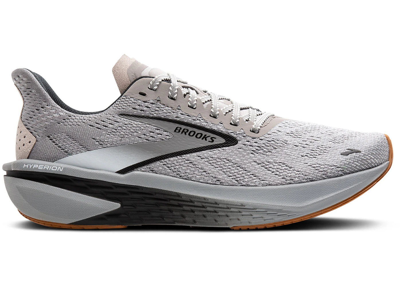 Brooks Hyperion 2 Alloy Bright White Black - vue 360
