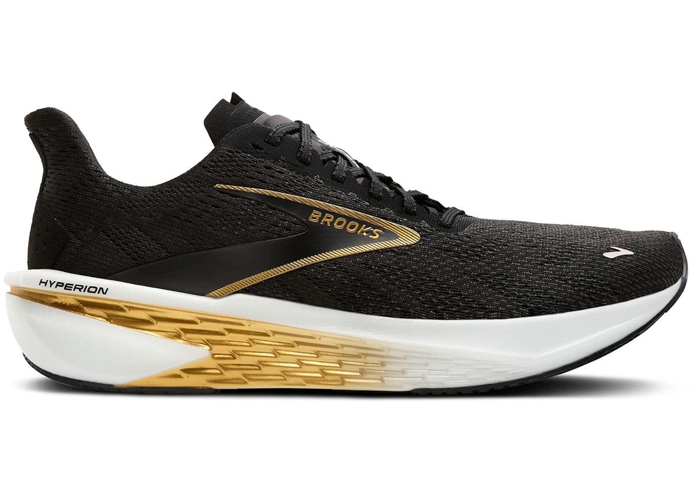 Brooks Hyperion 2 Schwarz Gold Pink - vue 360