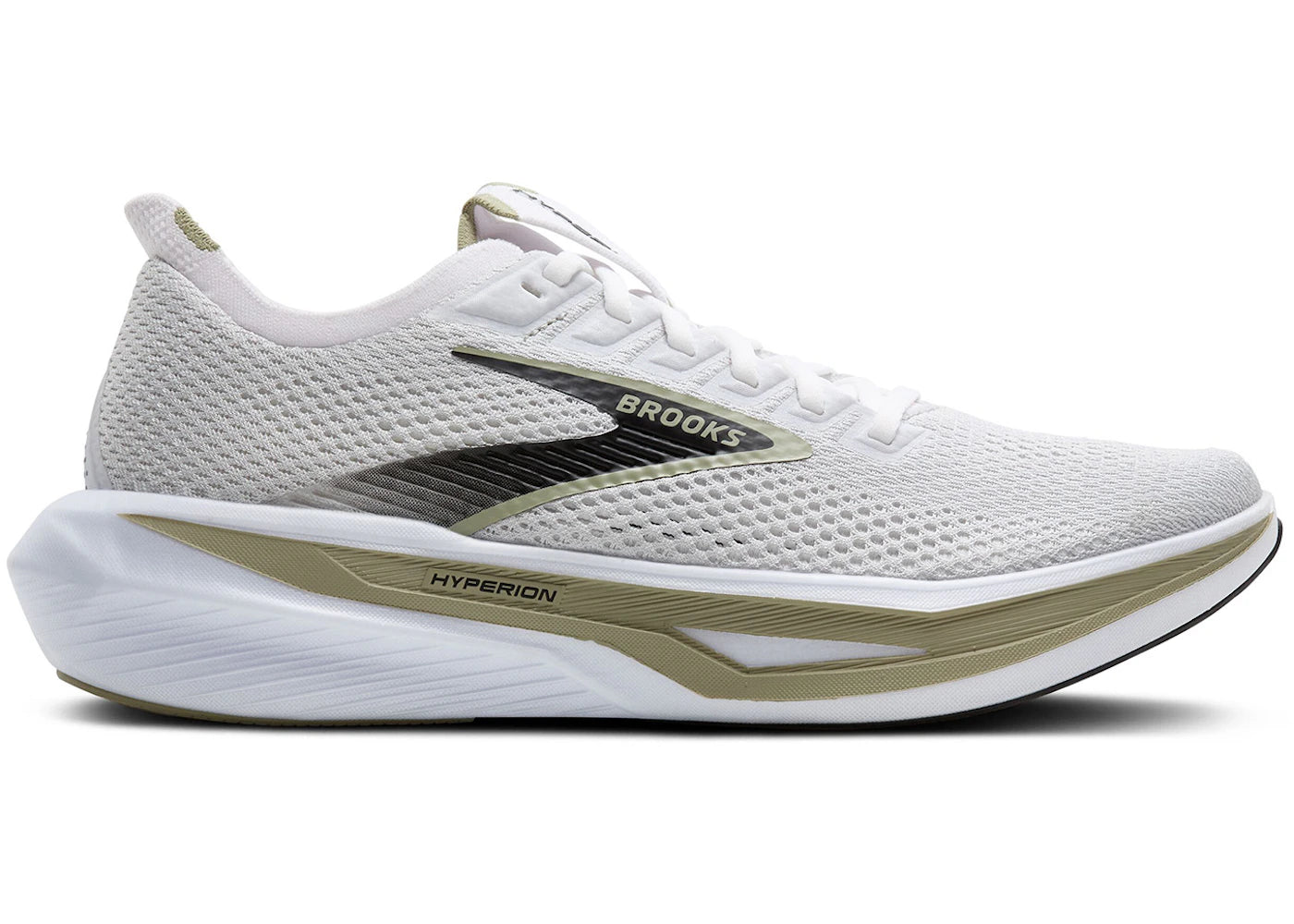 Brooks Hyperion 3 Oyster Mushroom Black Tea - vue 360