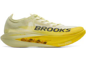 Brooks Hyperion Elite 5 Luminary Yellow Gray - vue 360