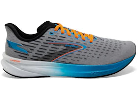 Brooks Hyperion Grey Atomic Blue Scarlet - authentic Brooks sneakers
