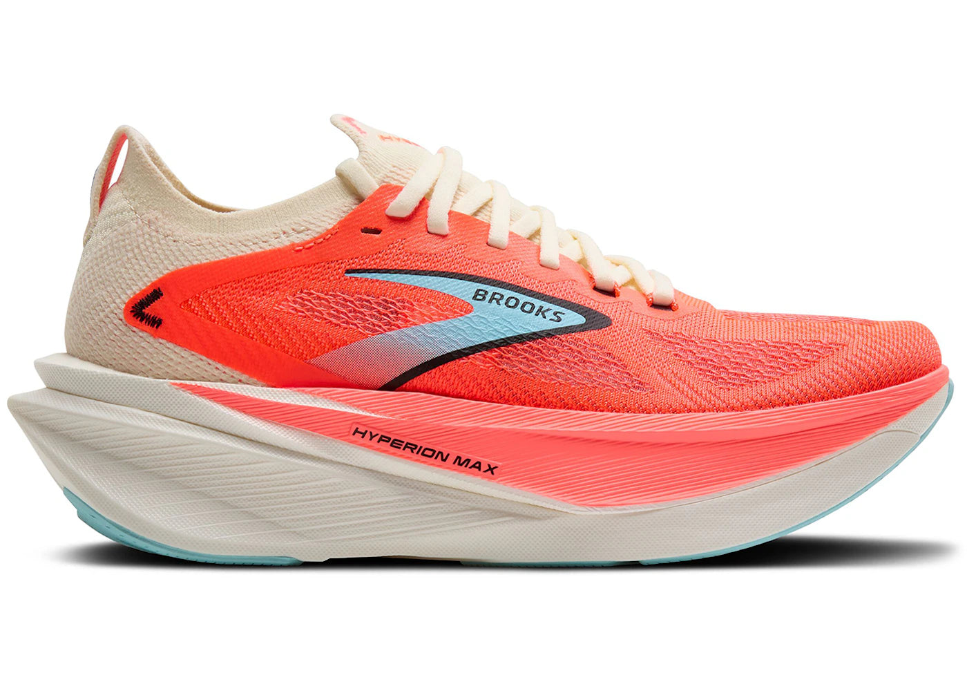 Brooks Hyperion Max 3 Coconut Fiery Coral Atomizer (Women's) - vue 360