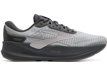 Brooks Revel Max Harbor Mist Grey Metallic (Women's) - authentic Brooks sneakers