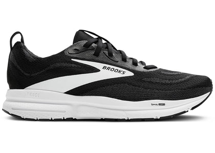 Brooks Trace 4 Black Grey White - authentic Brooks sneakers