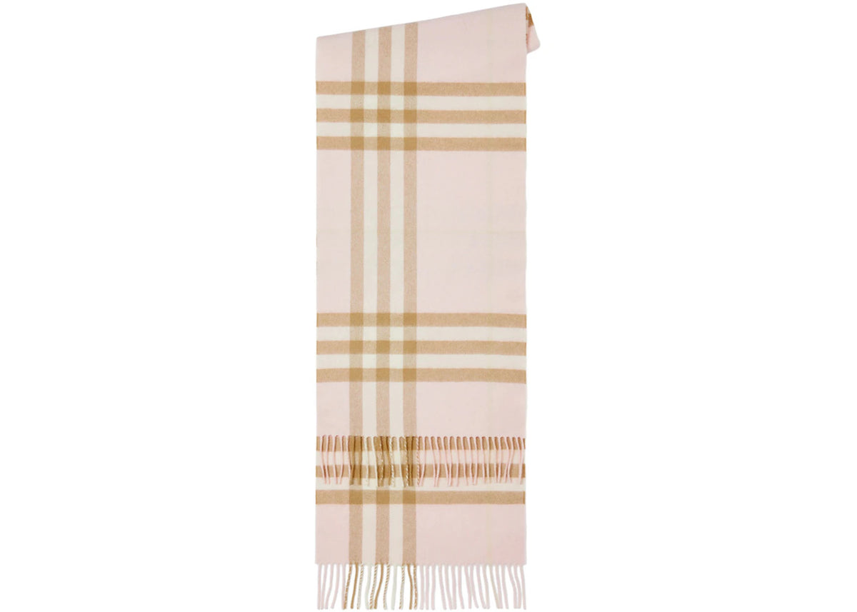 Burberry The Classic Check Cashmere Scarf Alabaster - vue secondaire B