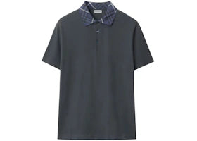 Burberry Check Collar Polo Shirt Magnet - vue 360