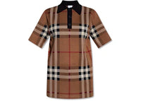 Burberry Check Polo Brown Check