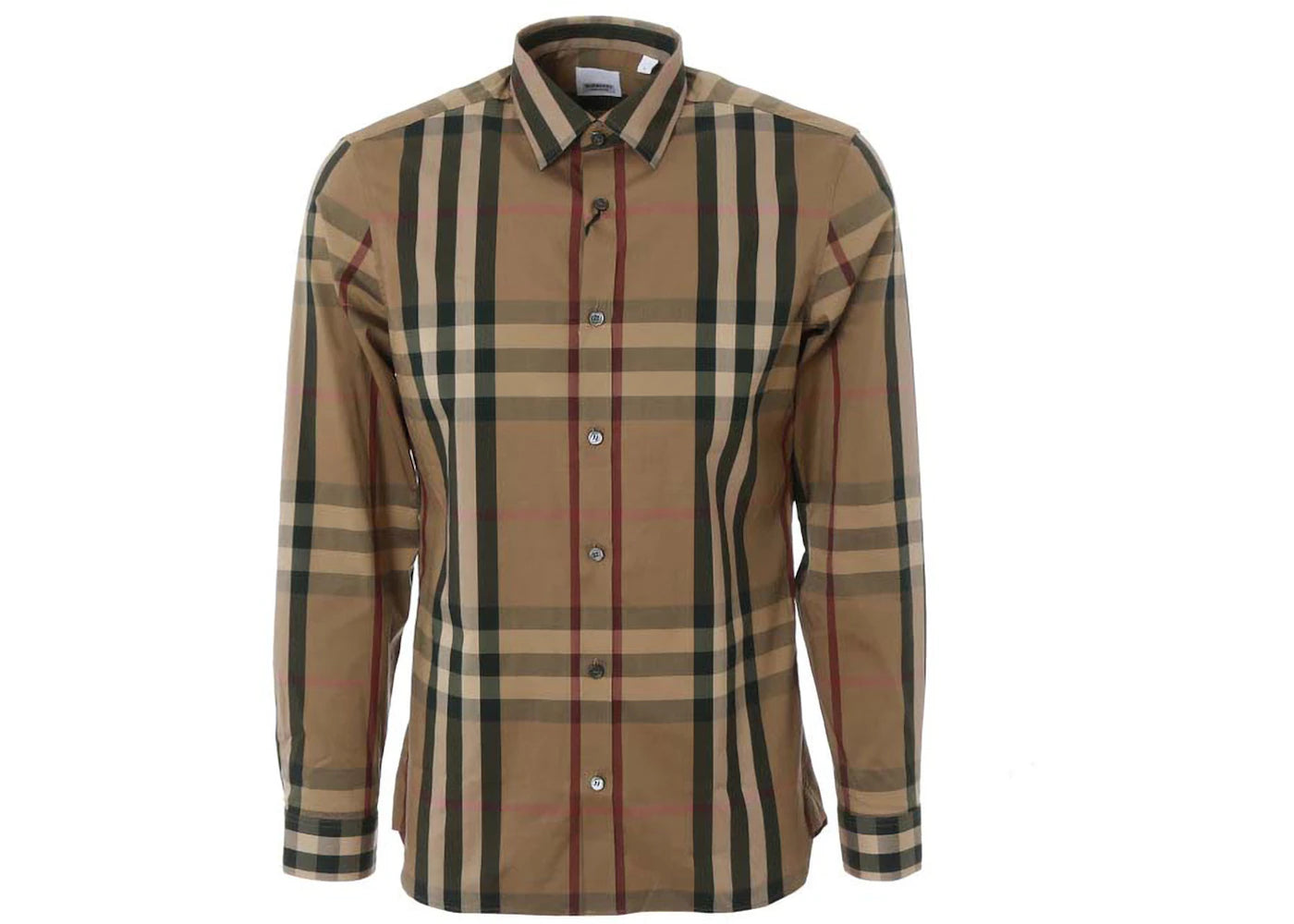 Burberry Check Shirt Pebble - vue secondaire A