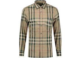 Burberry Classic Check Shirt Pebble - vue 360