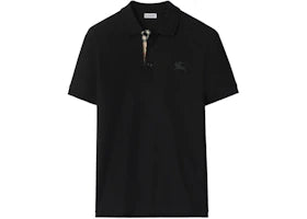 Burberry Cotton Polo Shirt Black