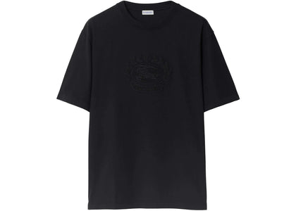 Burberry Cotton T-Shirt Black - apparel view 2