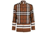 Burberry Creeton Check Shirt Brown