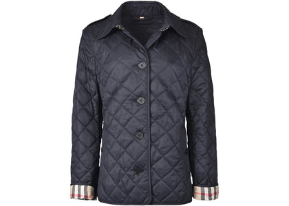 Burberry Diamond Quilted Jacket Navy - authentic Burberry apparel