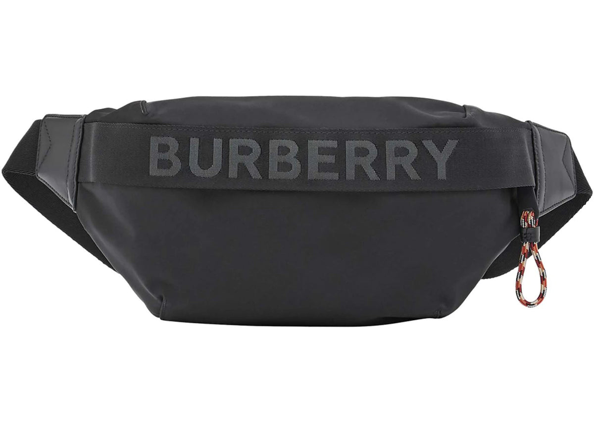 Burberry ECONYL Sonny Belt Bag Black - vue secondaire A