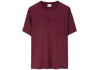 Burberry EKD Cotton T-shirt Deep Crimson